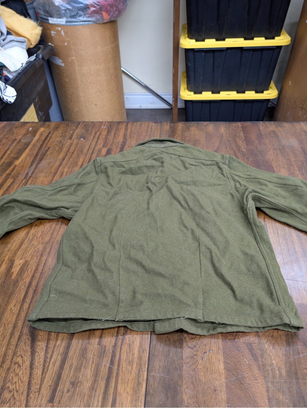 Vintage US Army Wool Field Jacket Korean War Size Medium - Picture 5 of 8